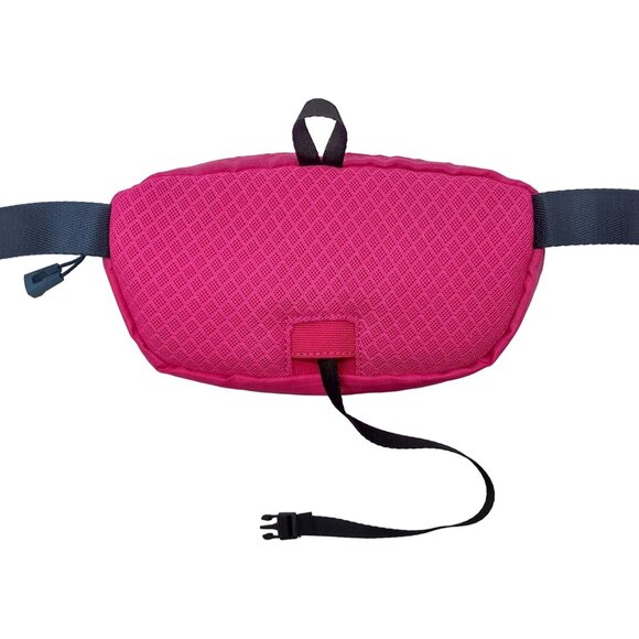 Small Cross Body Bag Unisex Fuchsia Zipper Compact Lightweight - Picture 5 of 9